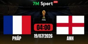 Soi Kèo Pháp Vs Anh 04h00 Ngày 19/07 - Tranh Hạng Ba World Cup 2026
